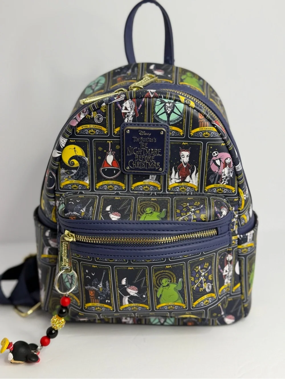 Loungefly The Nightmare Before Christmas Tarot Card Mini Backpack